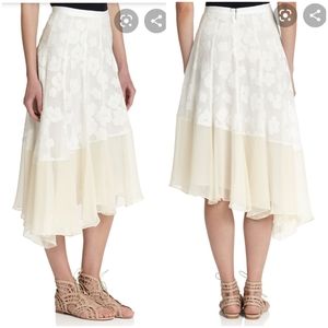NWT Rebecca Taylor Asymmetrical Skirt